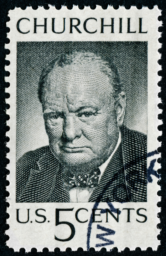 Winston Churchill Stamp